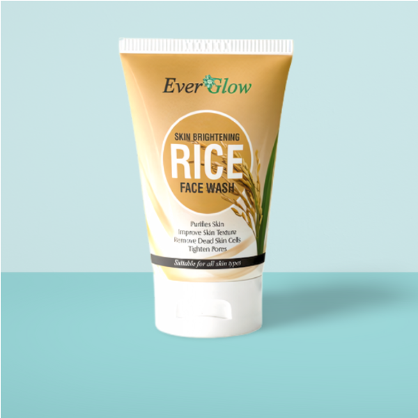 Everglow Skin Brightening Rice Face Wash 120 Ml